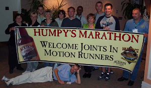Humpy's banner - compliments of Dana