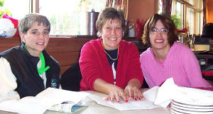Cass, Sue, Brandi  - by Dana