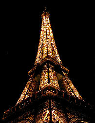 Eiffel Tower at night