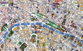 map of Paris