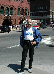 Ray arrives in Boston