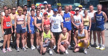 Team Delaware 30 minutes before start