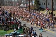 Start of Boston Marathon
