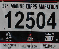 race bib